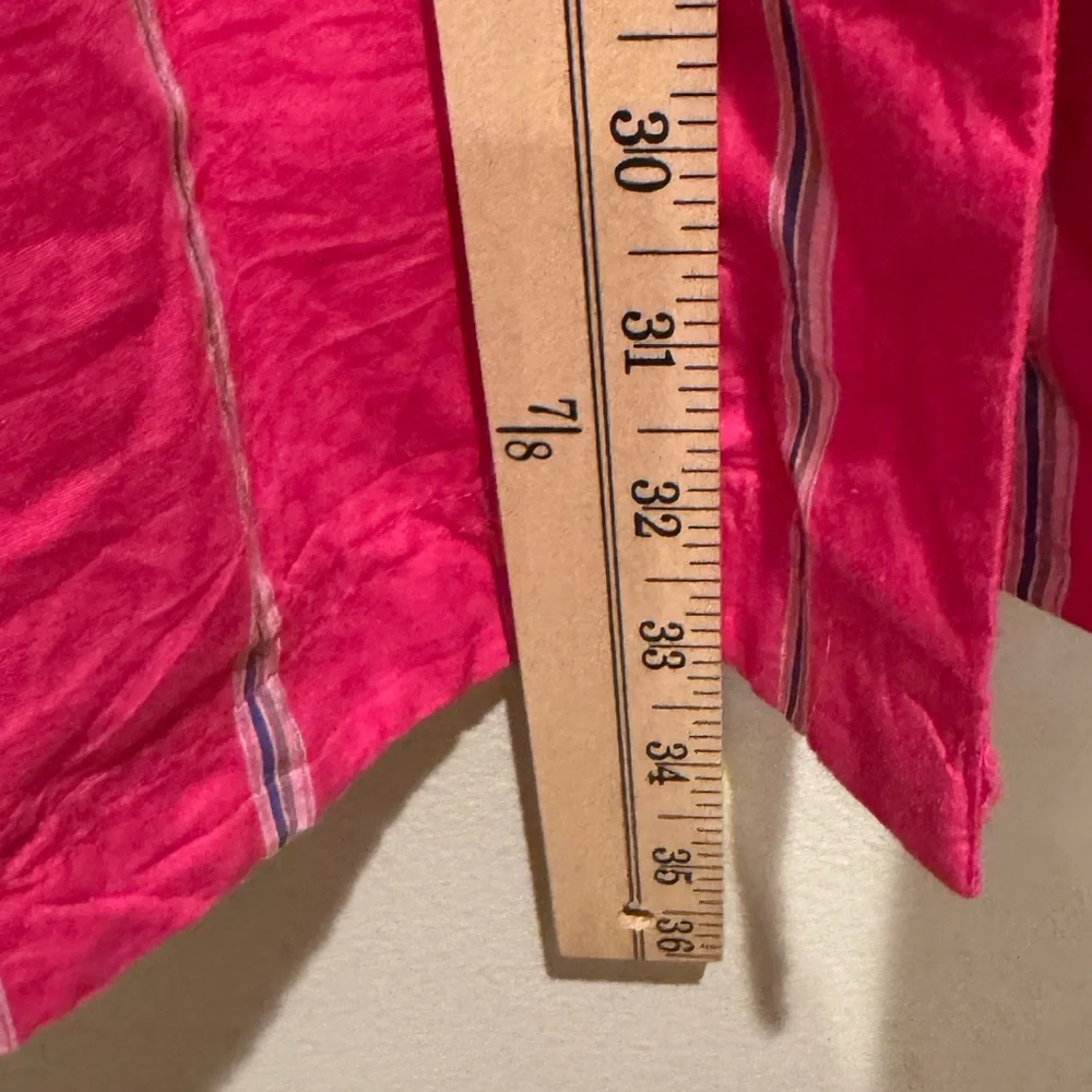 New Free people High Vibrations Shirt Dress XS‎ pink wrap
